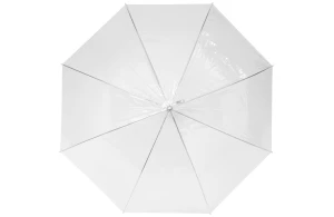 Parapluie publicitaire transparent à ouverture automatique Kate