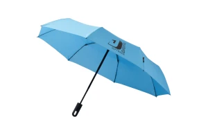 Parapluie publicitaire pliable ouverture fermeture automatique Trav