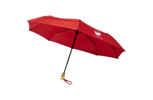 Parapluie publicitaire pliable automatique en PET recyclé Bo