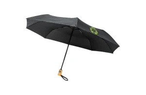 Parapluie publicitaire pliable automatique en PET recyclé Bo