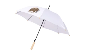 Parapluie publicitaire écologique à ouverture automatique en RPET Alina