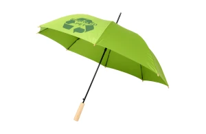 Parapluie publicitaire écologique à ouverture automatique en RPET Alina