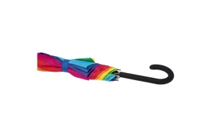 Parapluie personnalisé LGBT au couleur arc-en-ciel ouverture Sarah
