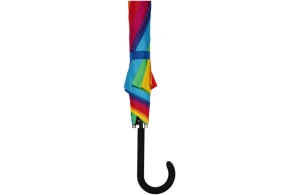 Parapluie personnalisé LGBT au couleur arc-en-ciel ouverture Sarah