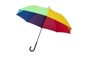 Parapluie personnalisé LGBT au couleur arc-en-ciel ouverture Sarah