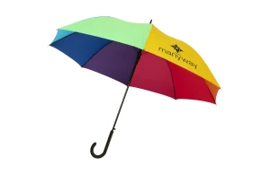 Parapluie personnalisé LGBT au couleur arc-en-ciel ouverture Sarah