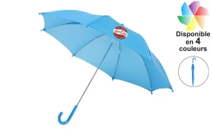 Parapluie tempête pour enfants Nina publicitaire personnalisé 