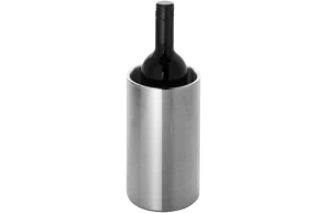 Rafraichisseur de bouteille à vin personnalisé à double paroi en acier inoxydable