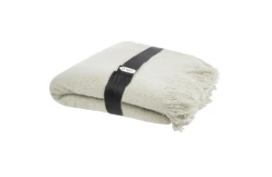 Couverture mohair personnalisée en RPET recyclé certifié Ivy
