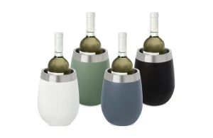 Refroidisseur à vin personnalisé Tromso en acier inoxydable