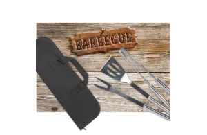 Coffret à barbecue personnalisable ensemble de 3 pièces