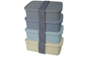 Boîte à lunch personnalisée Dovi en plastique recyclé 800ml