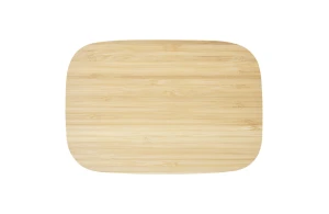 Boîte repas personnalisée acier inoxydable avec couvercle bambou 700 ml