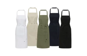 Tablier de cuisine en coton recyclé Shara Aware à poches