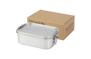 Boîte repas personnalisable en acier inoxydable recyclé Titan