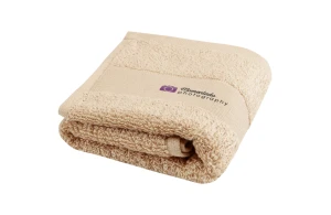 Serviette personnalisée en coton certifié OEKO-TEX® Sophia 30 x 50 