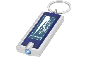 Porte-clés publicitaire avec lampe LED Castor