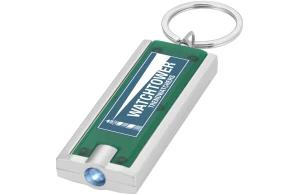 Porte-clés publicitaire avec lampe LED Castor