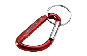 Porte-clés mousqueton personnalisé en aluminium Timor