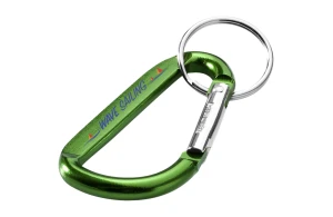 Porte-clés mousqueton personnalisé en aluminium Timor