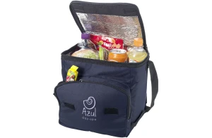 Sac isotherme personnalisé glacière pliable double compartiments