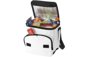 Sac isotherme personnalisé glacière pliable double compartiments