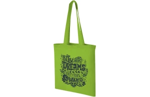 Tote bag personnalisé en coton léger certifié OEKO-Tex Carolina