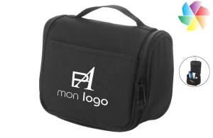 Trousse de toilette personnalisable compacte avec crochet suite 