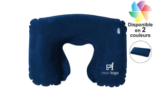 Oreiller de voyage coussin gonflable publicitaire personnalisé 