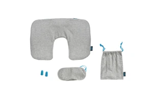 Ensemble de voyage personnalisable oreiller, masque, bouchons
