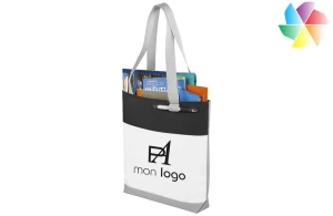 Tote bag séminaire publicitaire personnalisé Bloomington 