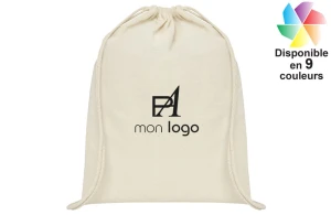 Sac à dos ficelle premium coton Oregon publicitaire personnalisé 