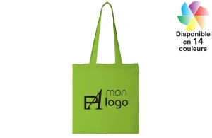 Tote bag personnalisé Madras en coton 140 g/m²