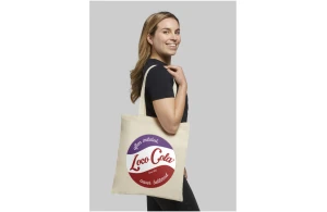 Tote bag personnalisé Madras en coton 140 g/m²