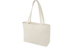 Sac shopping zippé Ningbo en coton 320 g/m²