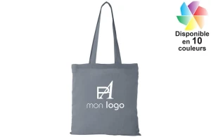 Tote bag personnalisé Peru en coton 180 g/m²