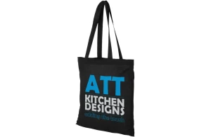 Tote bag personnalisé en coton épais à anses longues Peru