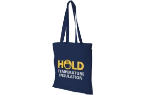 Tote bag personnalisé en coton épais à anses longues Peru