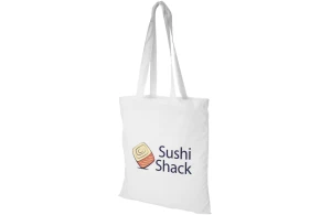 Tote bag personnalisé en coton épais à anses longues Peru