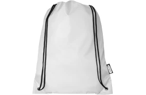 Sac à dos personnalisé à cordon certifié RPET recyclé Oriole