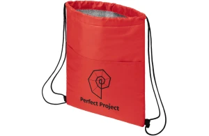 Sac isotherme personnalisé 12 canettes à fermeture cordon