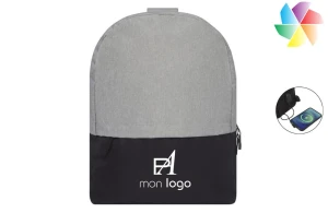 Sac à dos personnalisé à mono bretelle pour ordinateur portable 15,6 pouces 