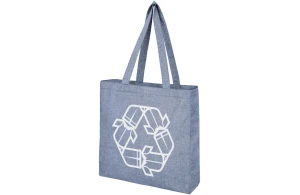 Sac fourre tout personnalisable tote bag en coton recyclé et polyester