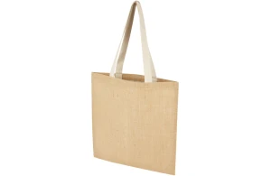 Tote bag personnalisé en toile de jute laminé 300 g/m² Juta