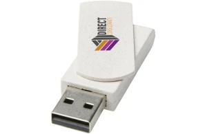 Clé USB twister express en paille de blé 8 Go