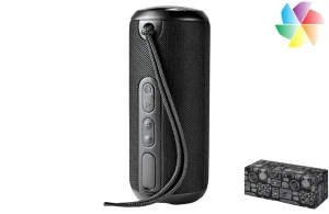 Enceinte Bluetooth® étanche en tissu Rugged publicitaire personnalisée 