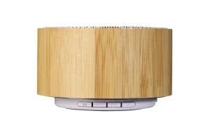 Haut-parleur Bluetooth® en bambou Cosmos