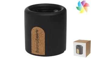 Haut-parleur Bluetooth® Roca en calcaire liège publicitaire personnalisé 