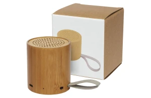 Haut-parleur Bluetooth® Lako en bambou