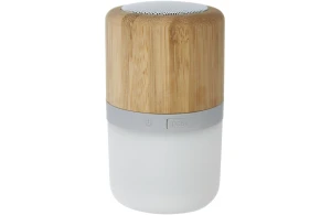 Haut-parleur Bluetooth® lumineuse en bambou Aurea